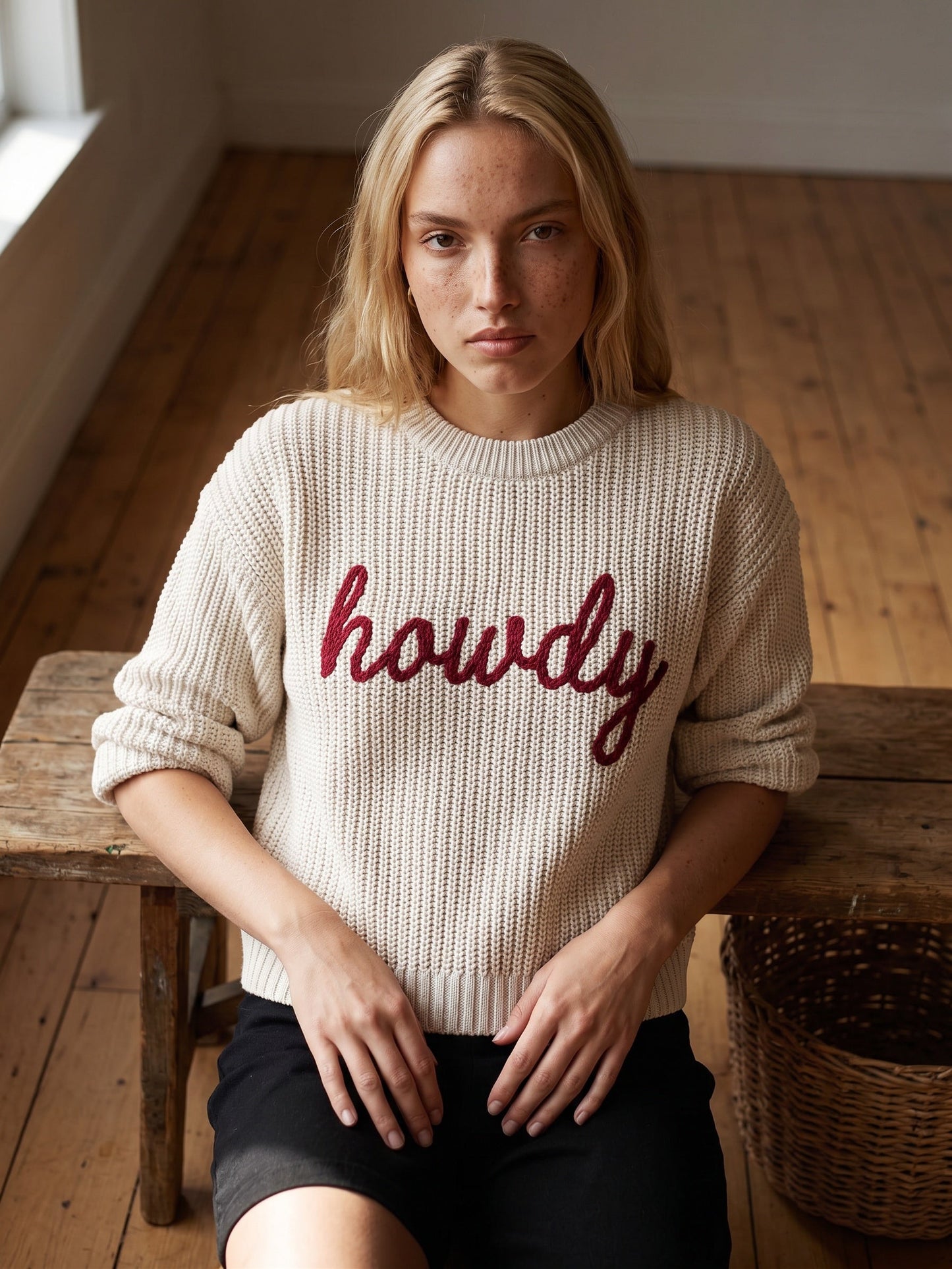 Howdy Adult Sweater