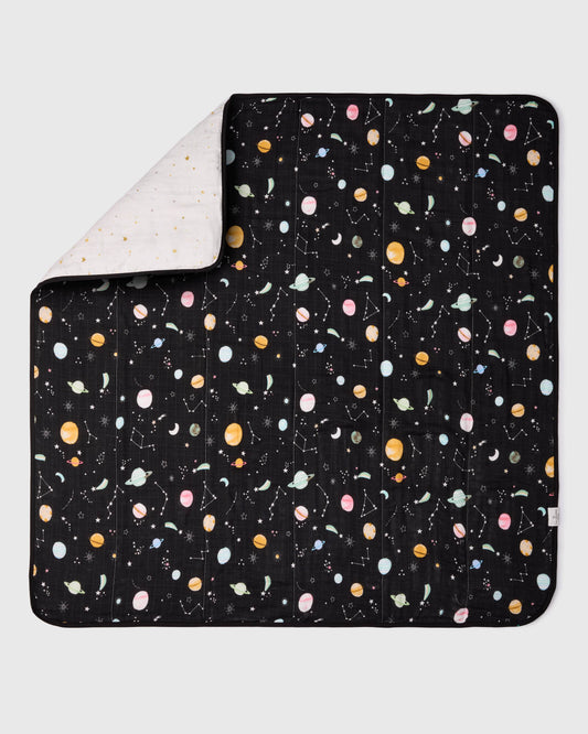 Muslin Quilt - Planets