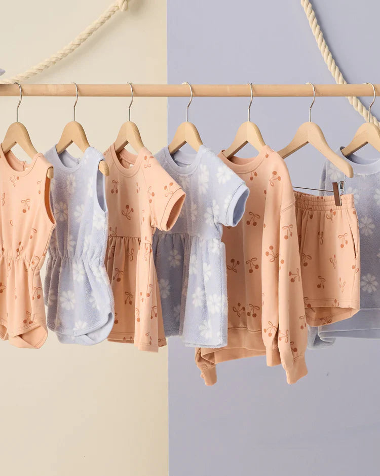 Cinch Playsuit | Periwinkle Daisy | Rylee & Cru
