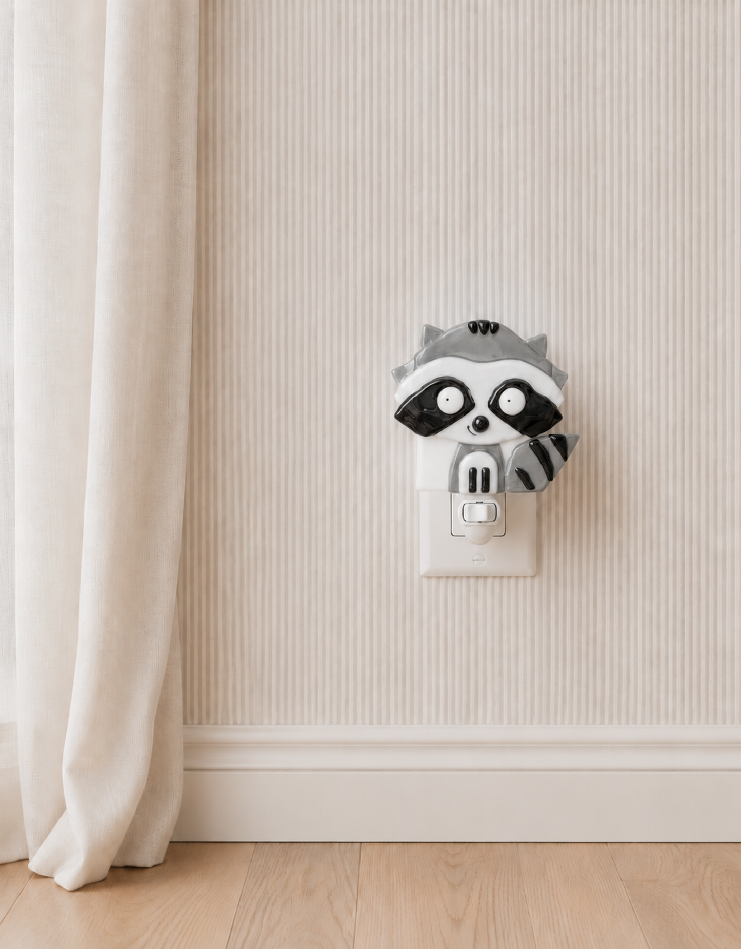 Night Light - Gaston The Raccoon - Veille sur toi