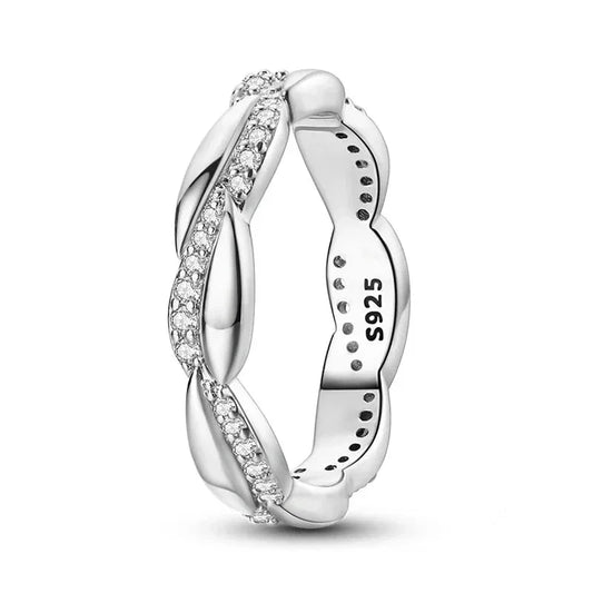 Sterling Silver Twisted Ring