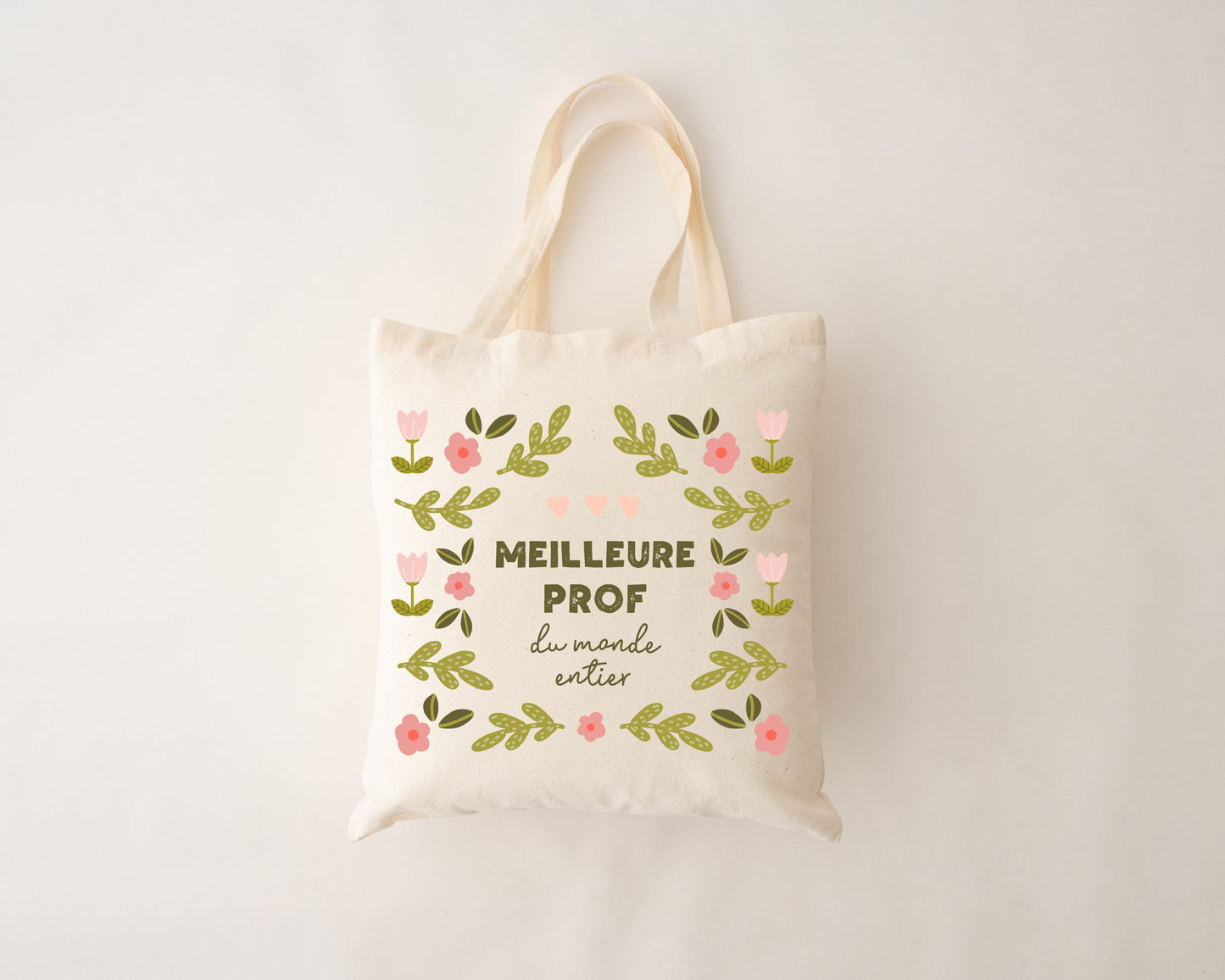 Sac réutilisable - meilleure éducatrice du monde entier