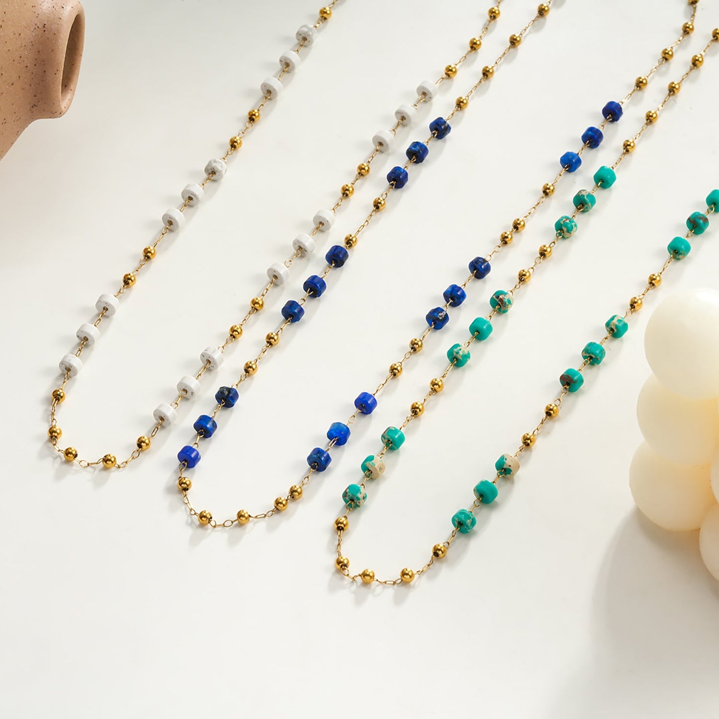 SANTA CRUZ Stone Necklace