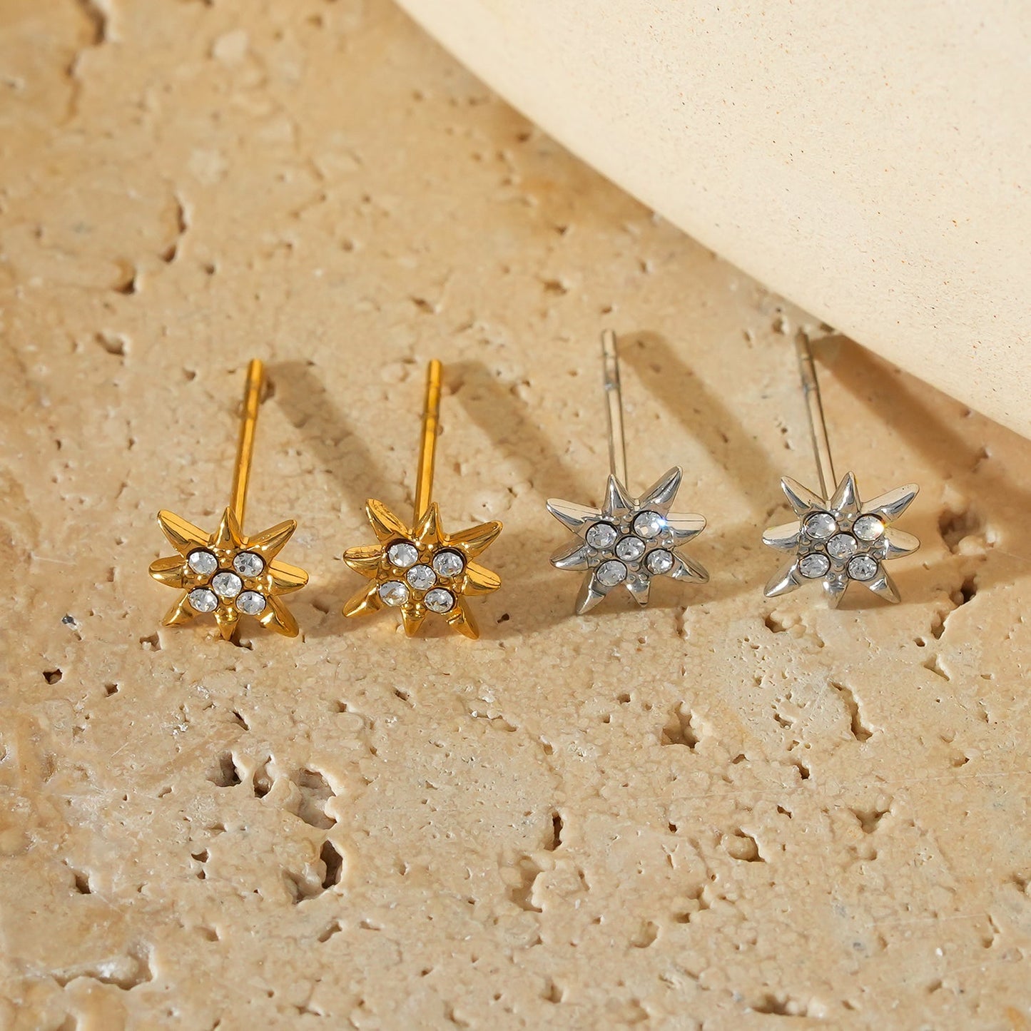 'Star Bright' Stud Earrings