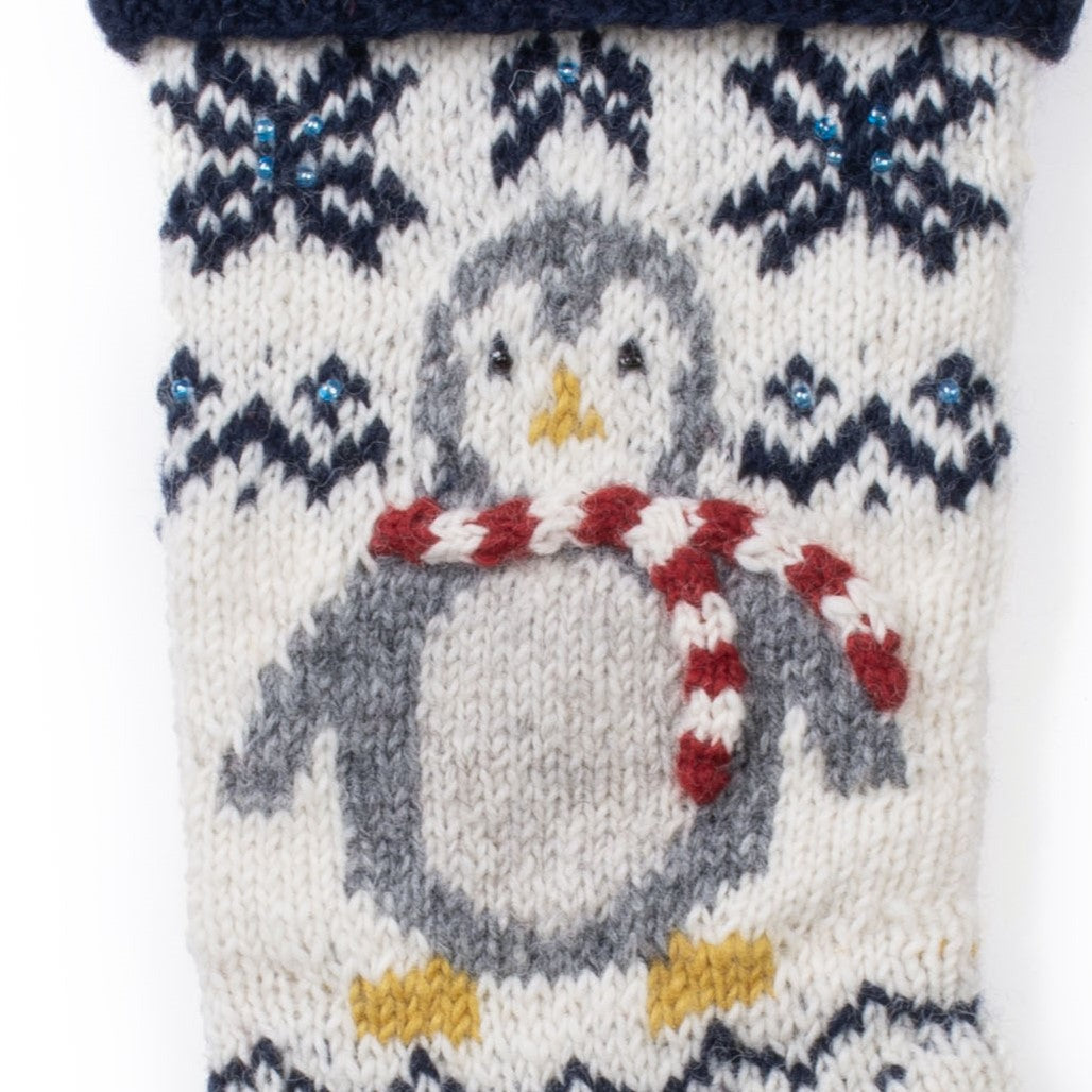 Penguin Christmas Stocking