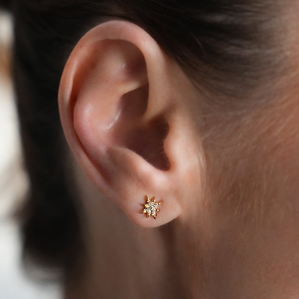 'Star Bright' Stud Earrings
