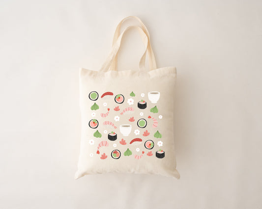 Sac réutilisable - sushis