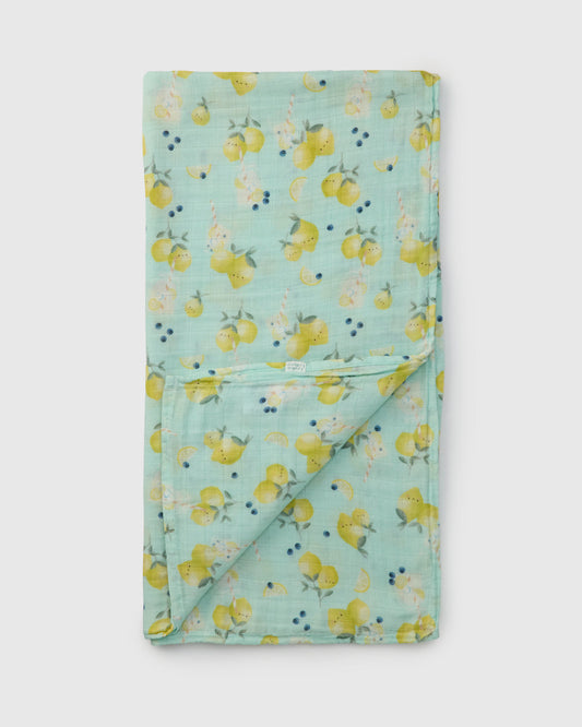 Muslin Swaddle - Lemon Squeezy