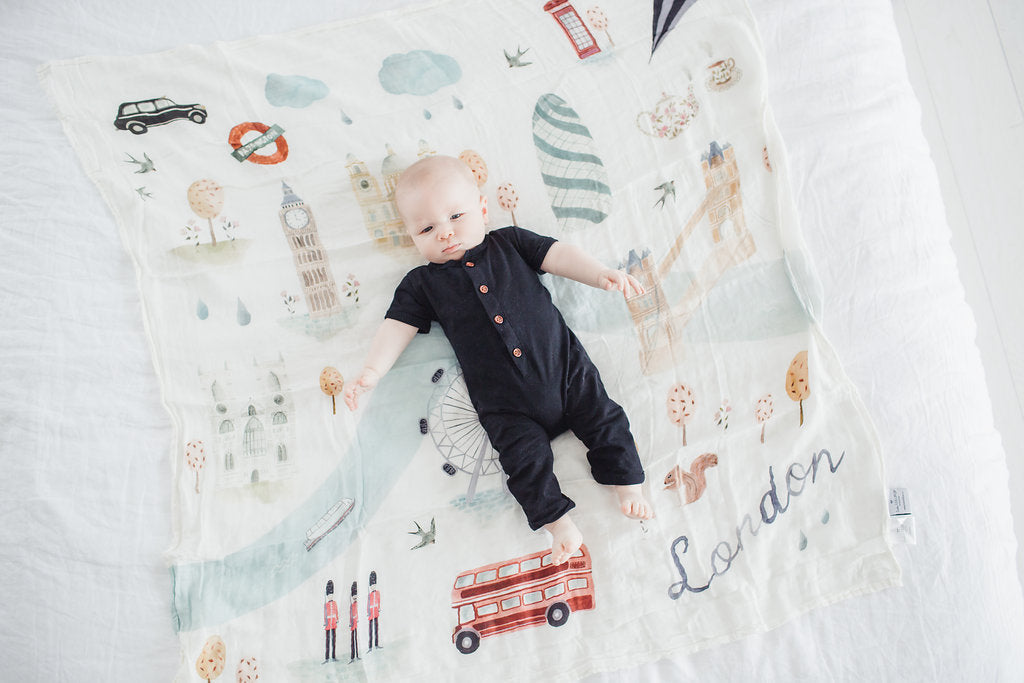 Muslin Swaddle - London
