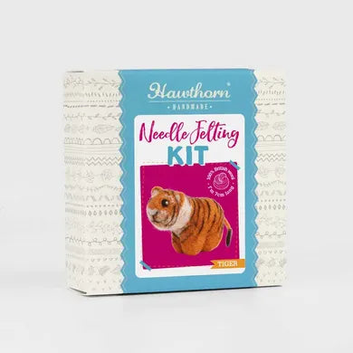 Hawthorn Handmade - Tiger Mini Needle Felting Kit