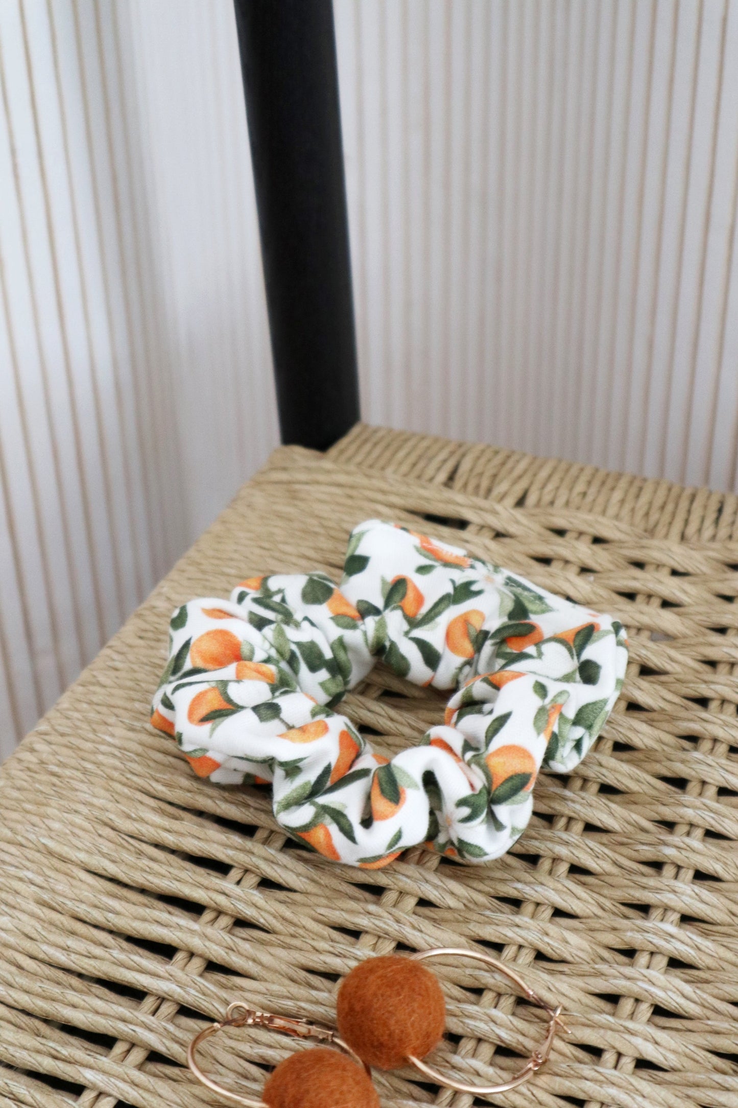 Hair Scrunchie - Clementine