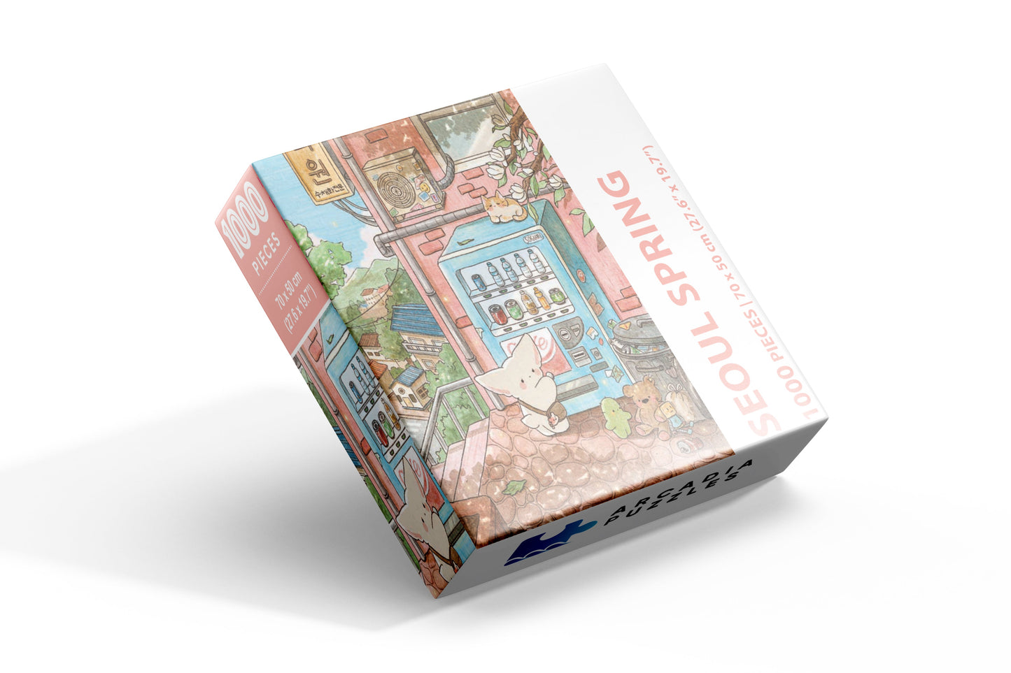 1000 pieces Seoul Spring Jigsaw Puzzle