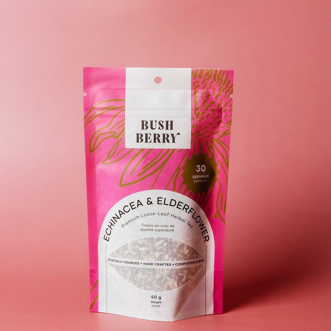 Organic Echinacea + Elderflower tea