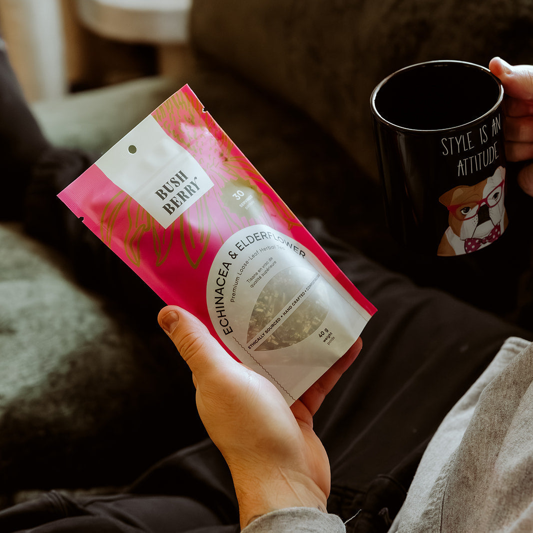Organic Echinacea + Elderflower tea