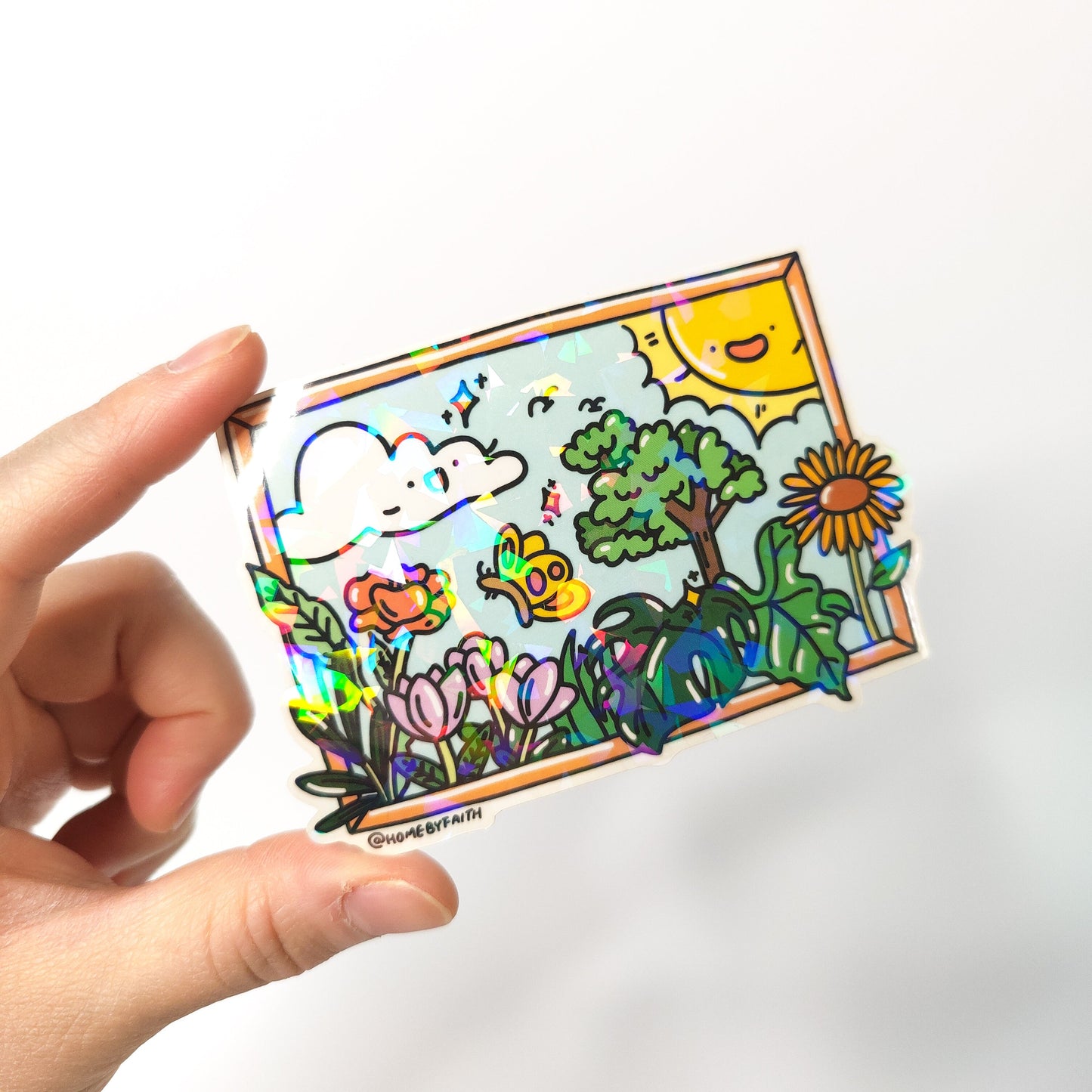 Shine Bright vinyl sticker