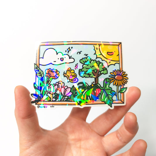 Shine Bright vinyl sticker