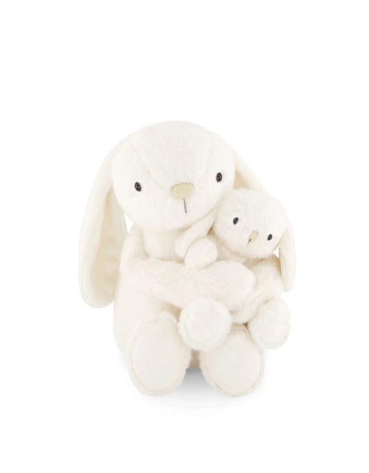 Plush - Frankie the Hugging Bunny - Marshmallow - Snuggle Bunnies