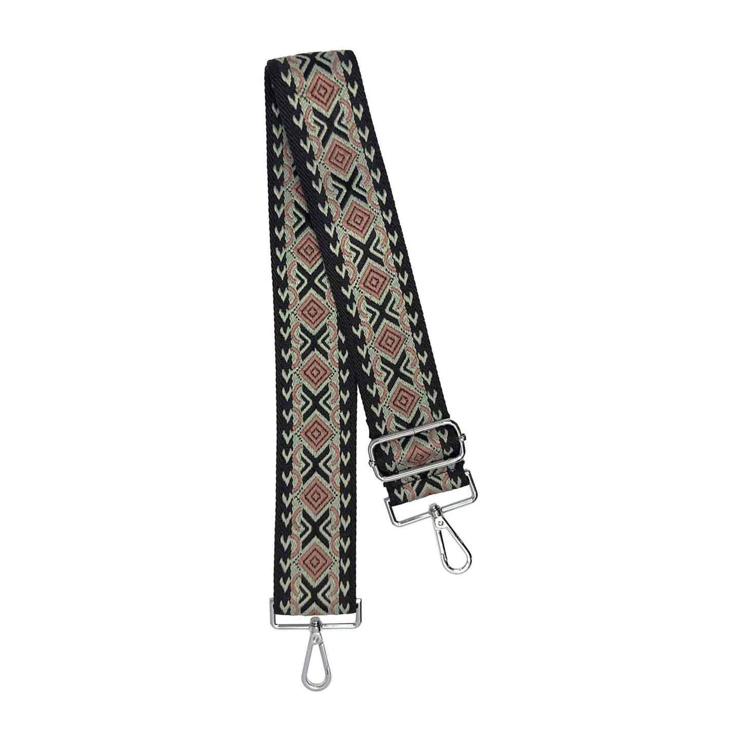 Stevie Woven Strap- chrome