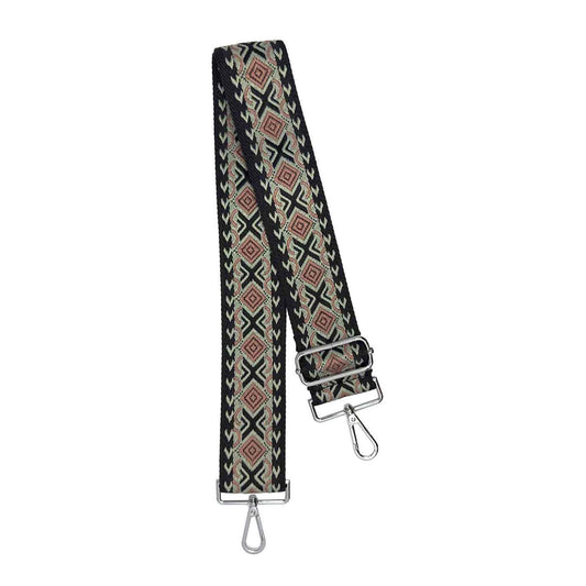 Stevie Woven Strap- chrome