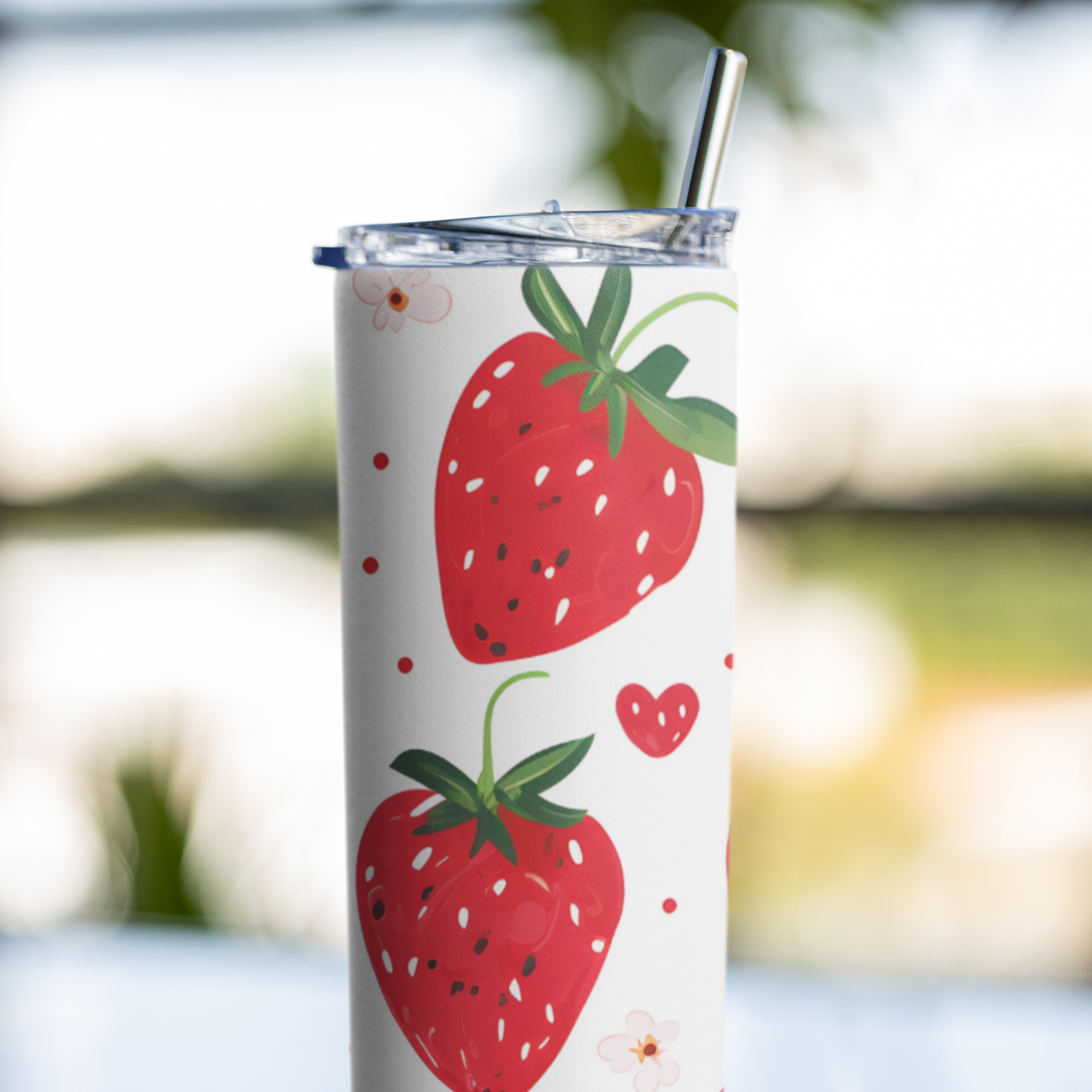 Strawberry Insulated Tumbler