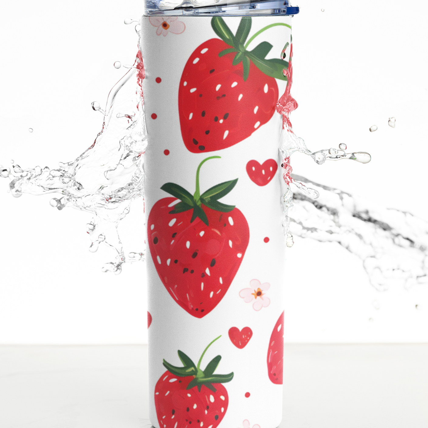 Strawberry Insulated Tumbler