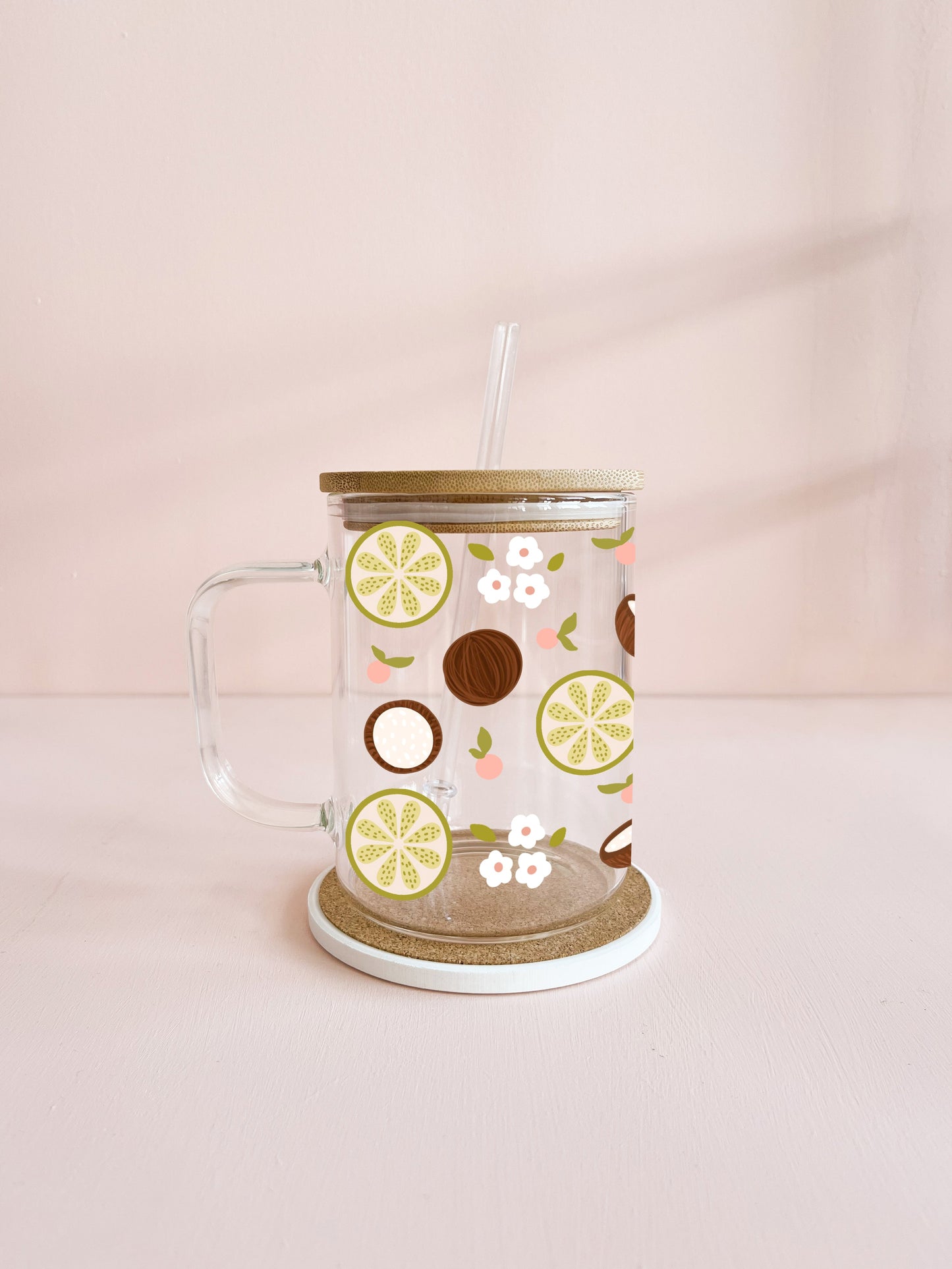 Tasse boho 17oz - Coco lime