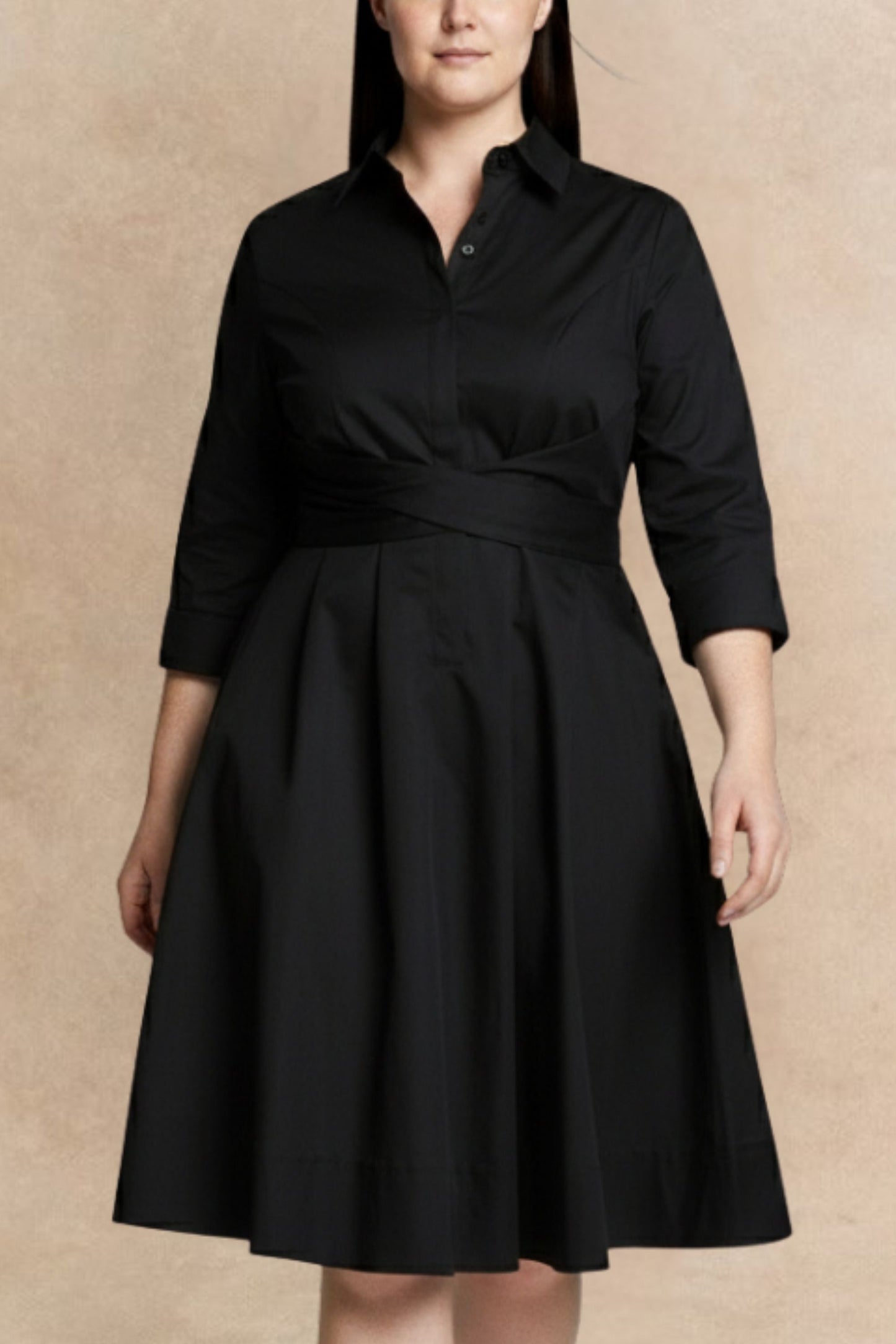 Tessa Elegant Shirt Dress