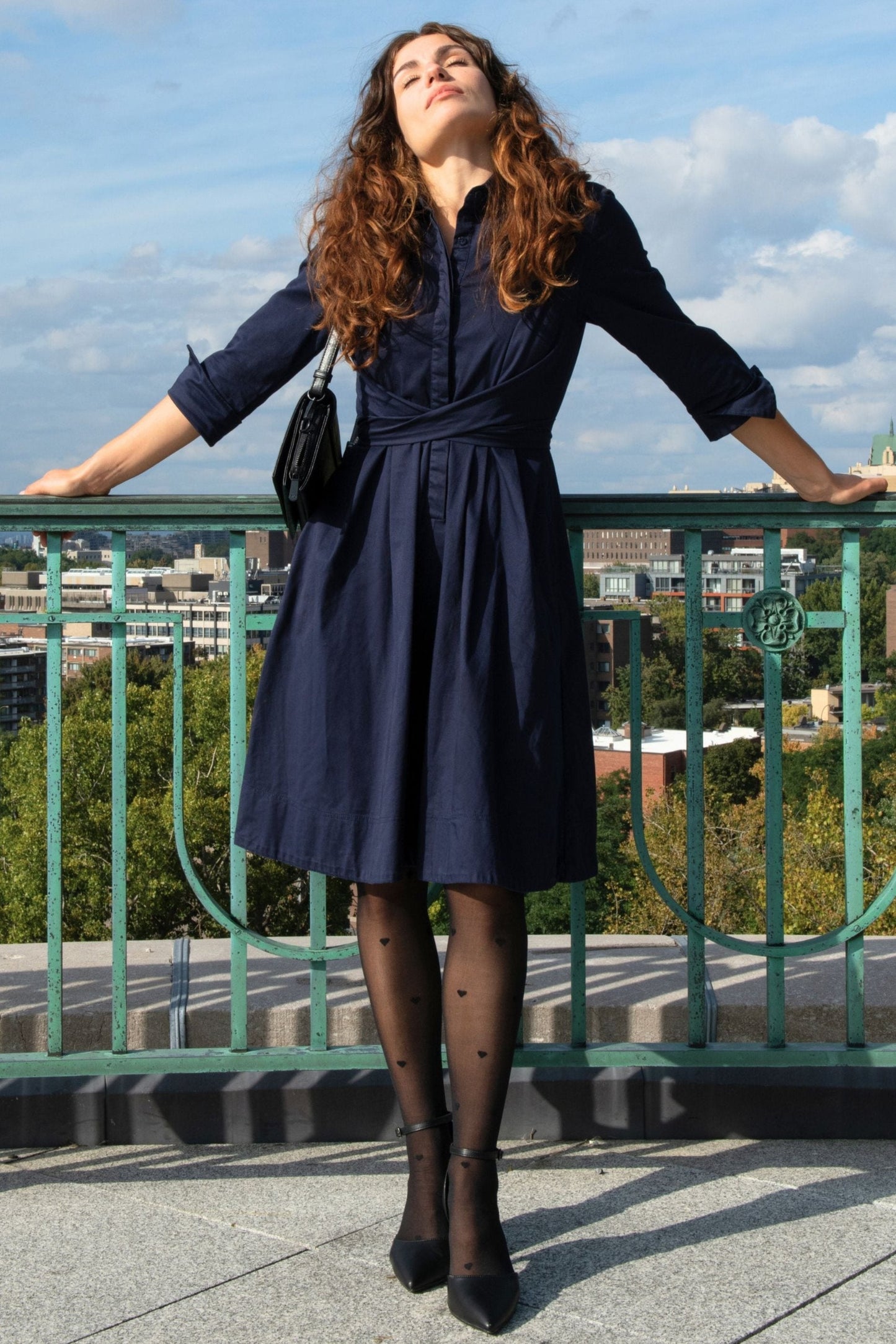 Tessa Elegant Shirt Dress