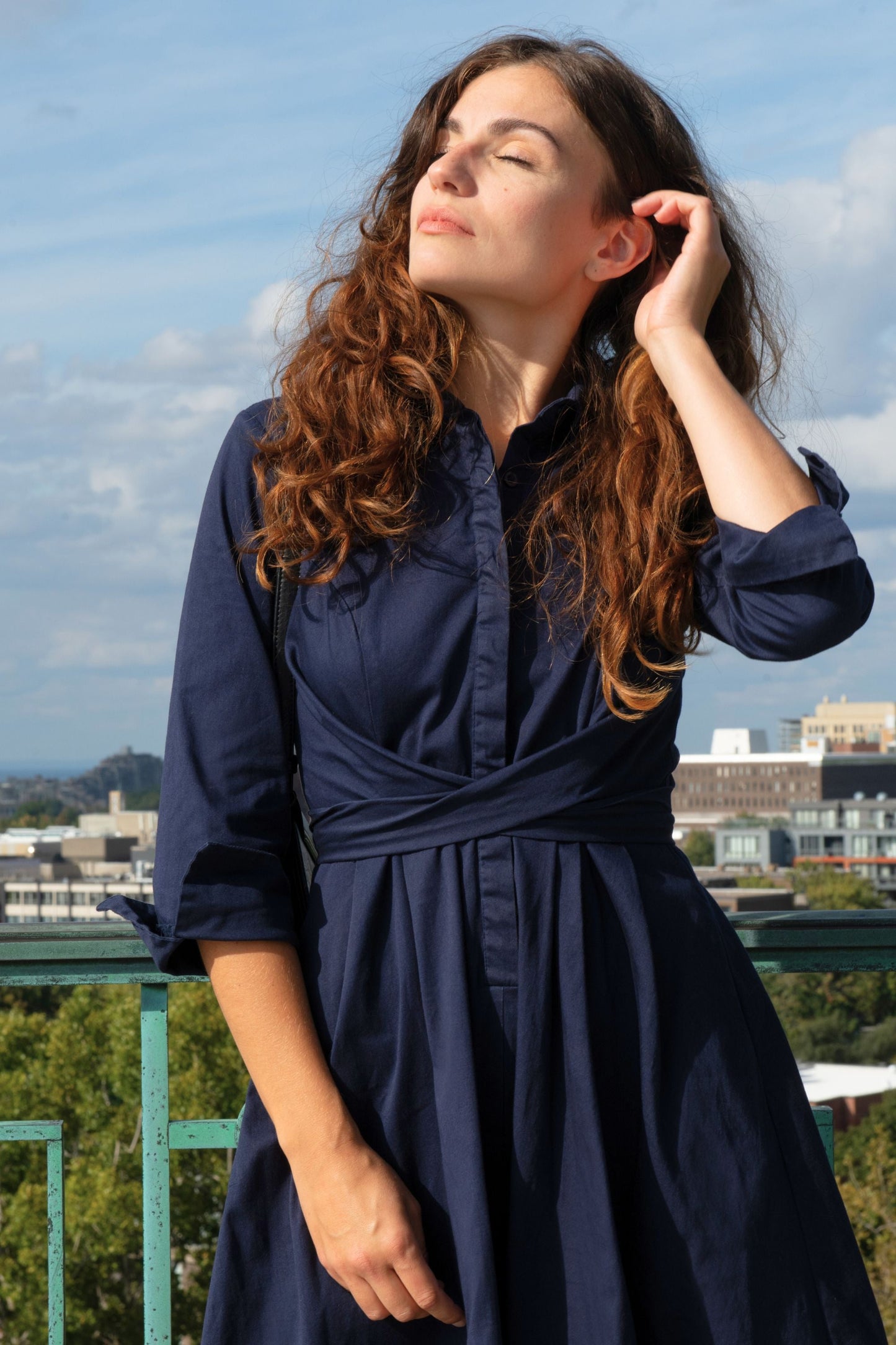 Tessa Elegant Shirt Dress
