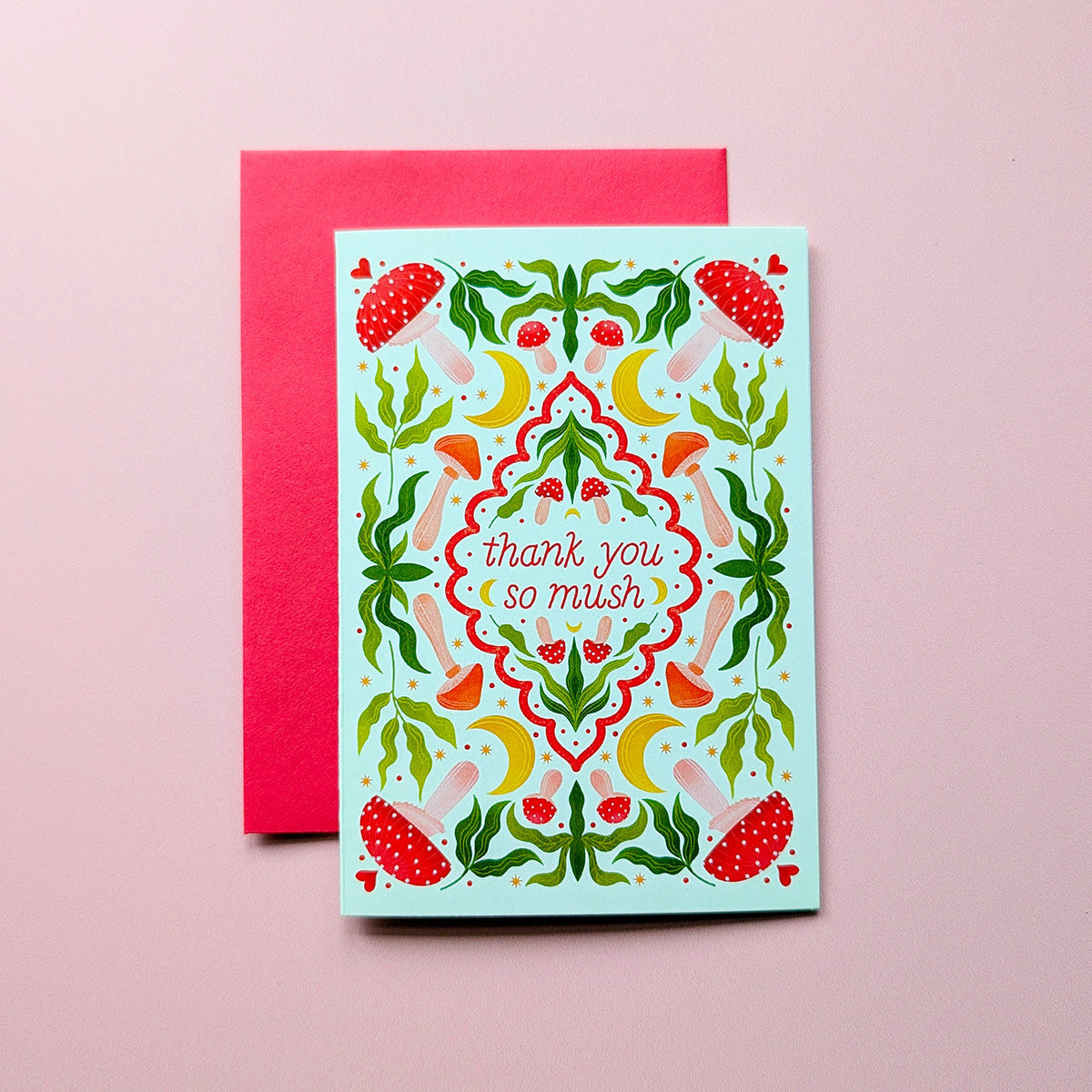 Thank You So Mush | Mini Greeting Card