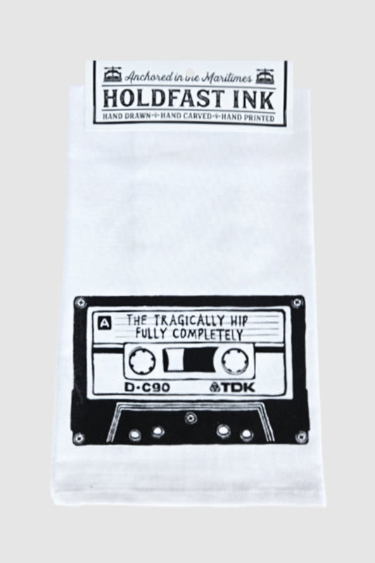 Tragically Hip Cassette Tea Towel