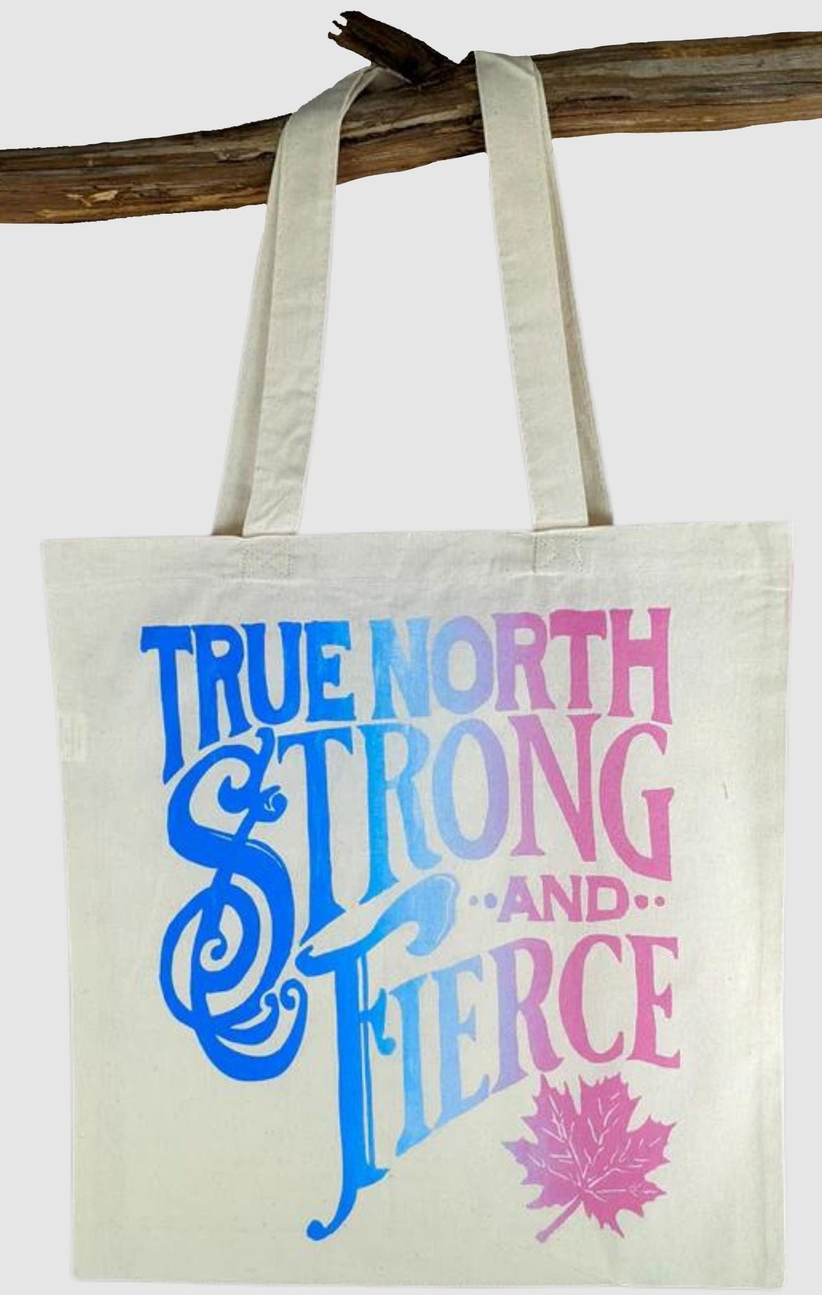 TRANS PRIDE Strong & Fierce Tote Bag