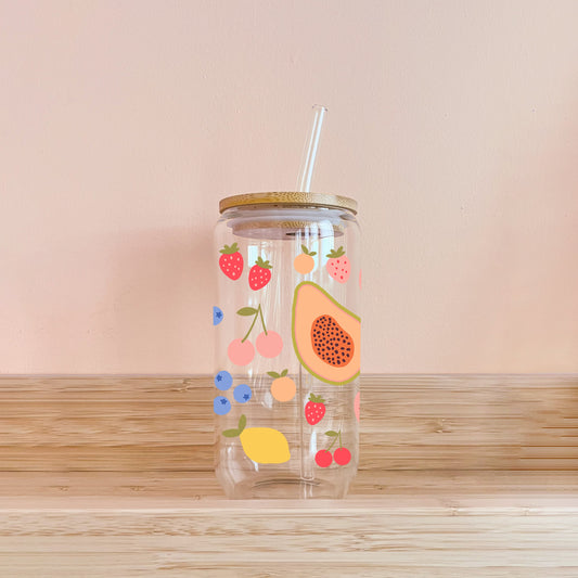 Verre boho - tutti frutti