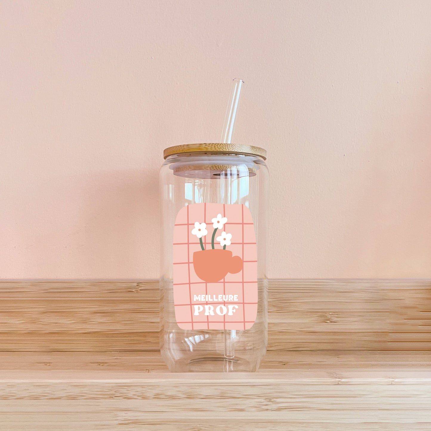 Verre - meilleure prof tasse orange