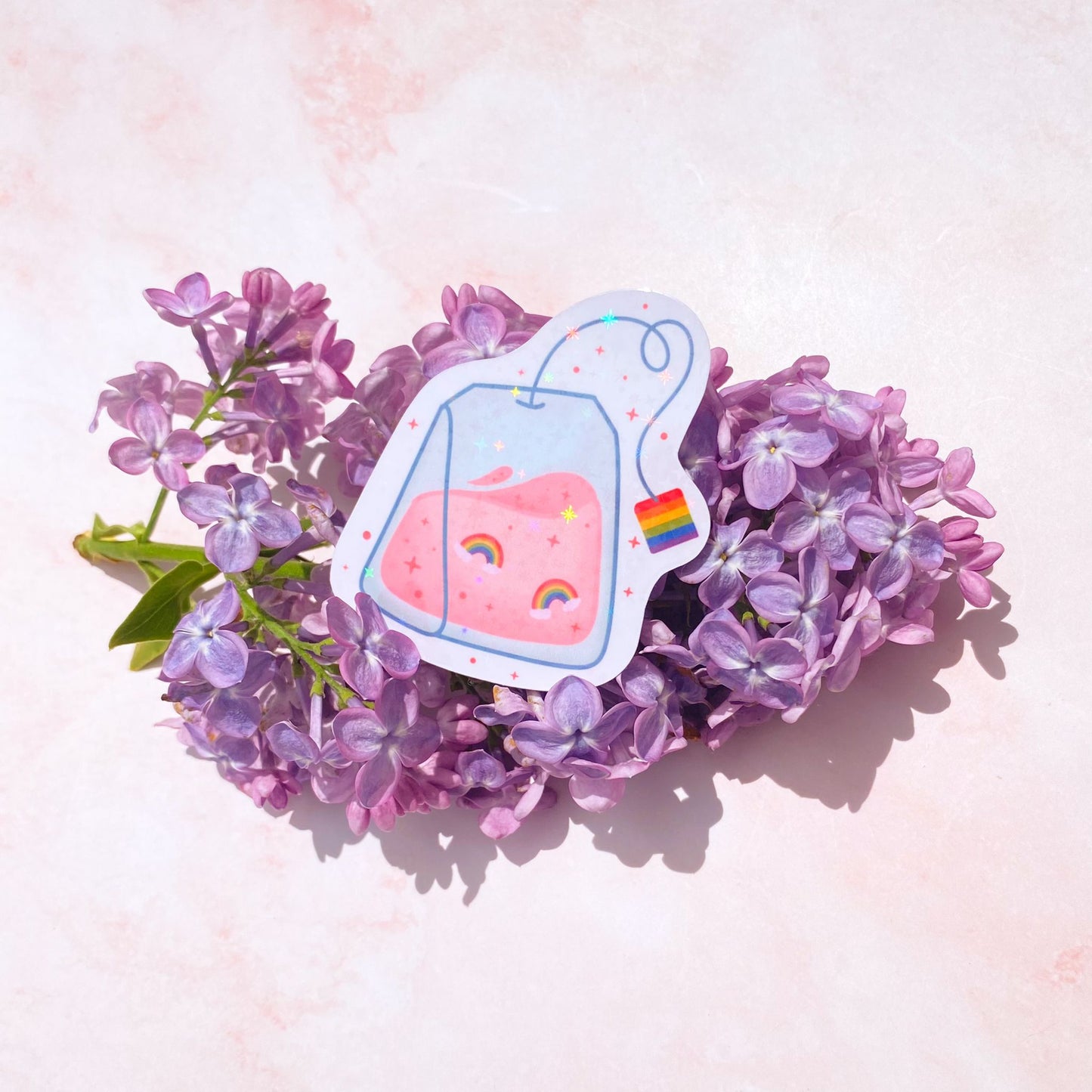 Rainbow Tea | Pride Sticker