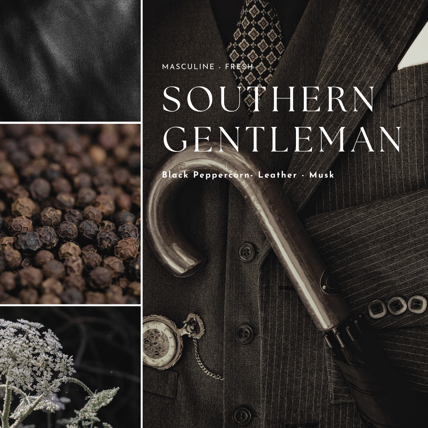 Masculine & Woodsy Candles