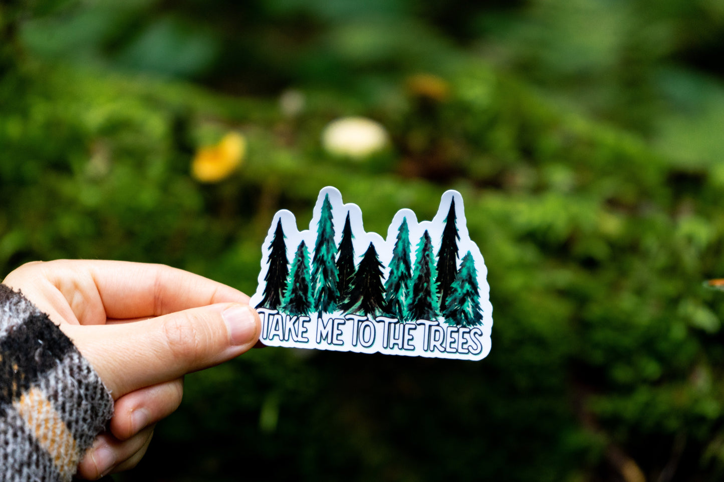 Take Me To The Trees Sticker