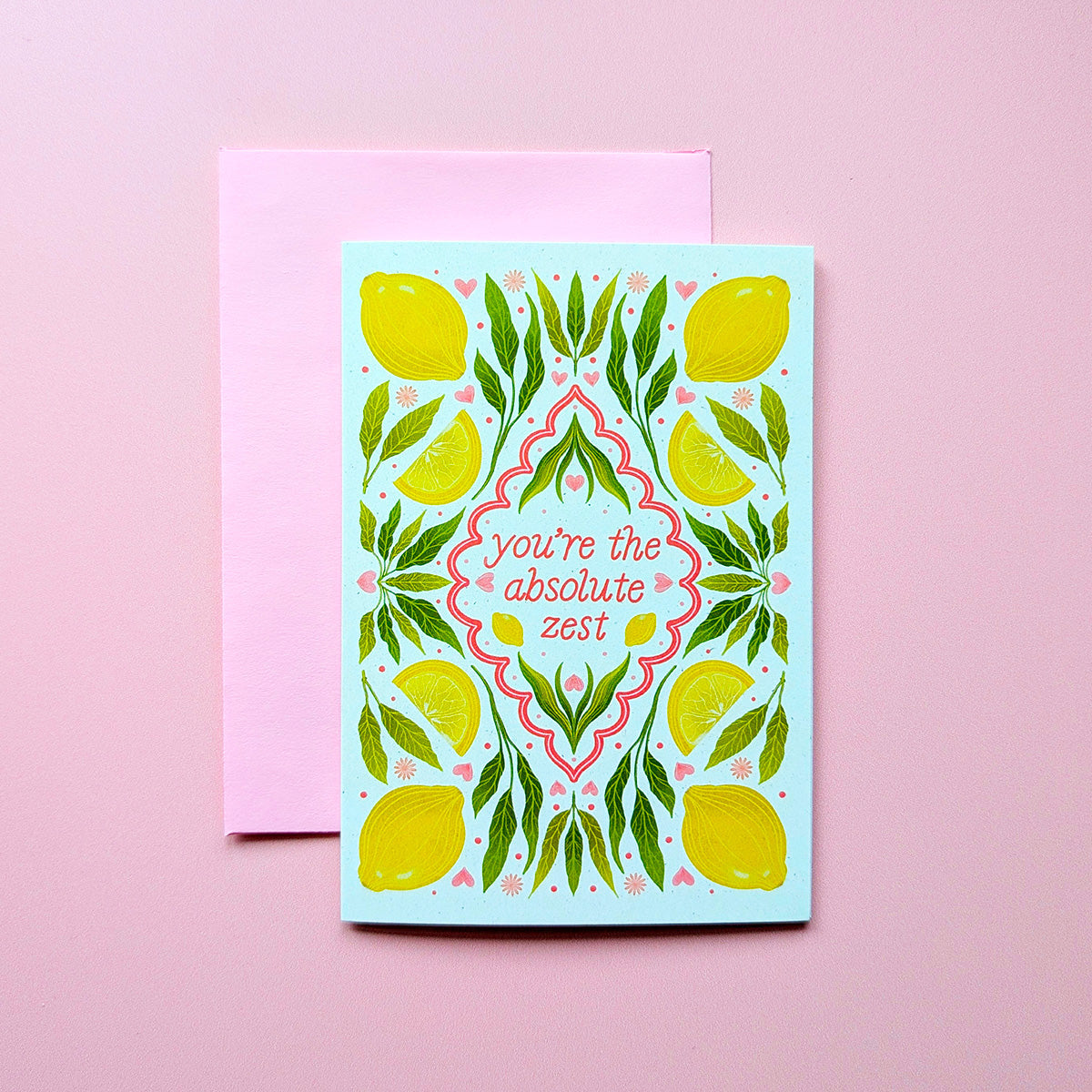 You're The Absolute Zest | Mini Greeting Card