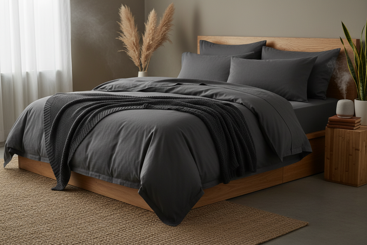 Bamboo Cotton Sheet Set | 400TC Cooling Bedding