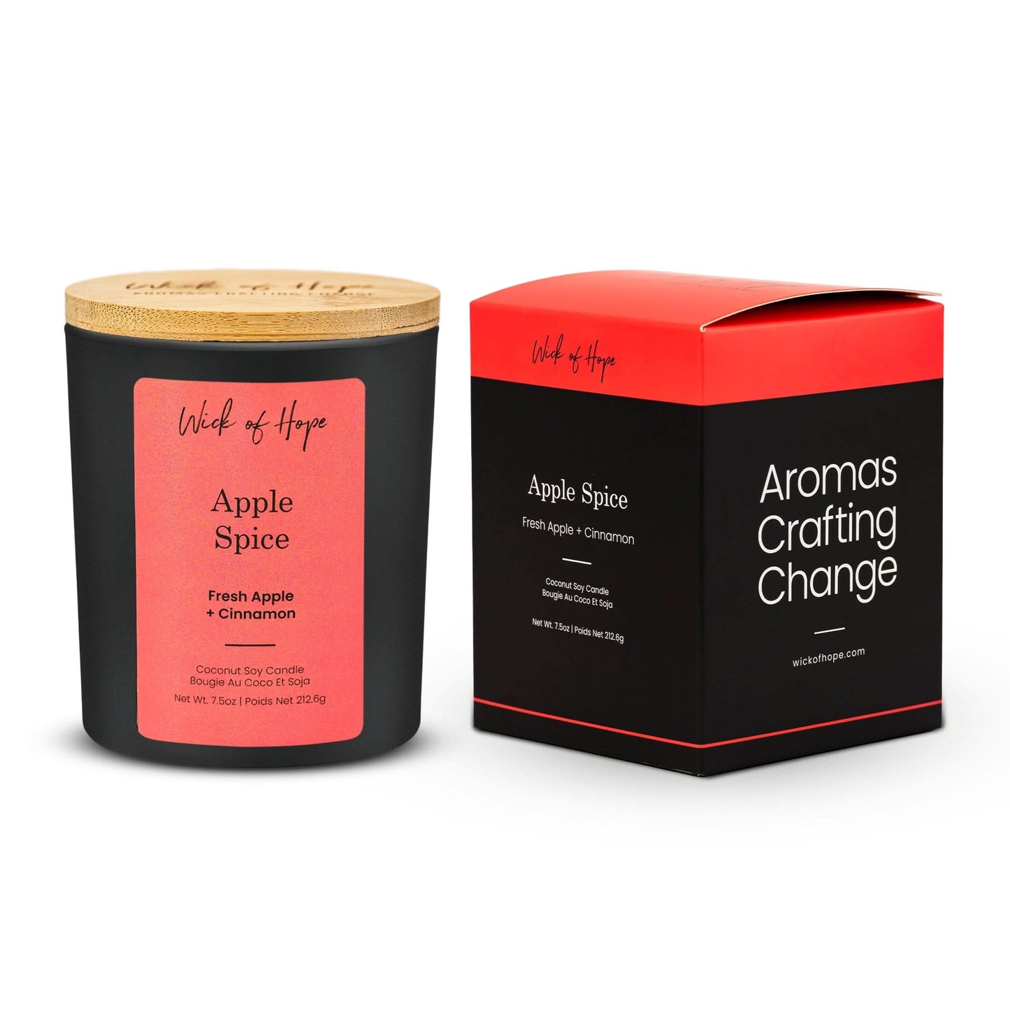 Apple Spice Candle | Fresh Apple + Cinnamon