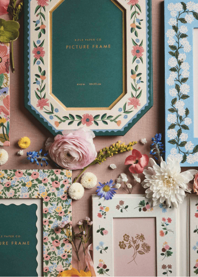 Aster Paper Wrapped Picture Frame