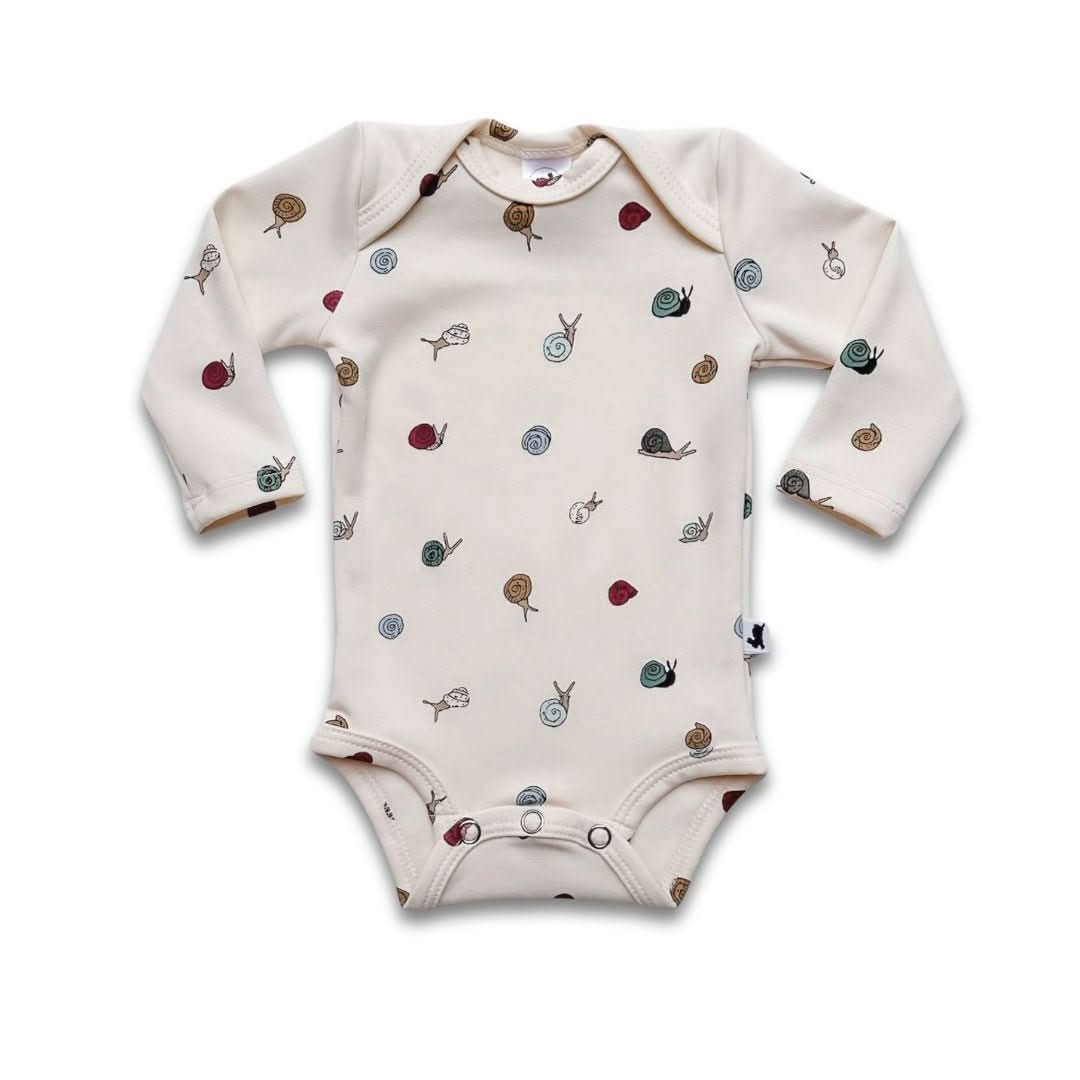 Baby Long-Sleeve Bamboo Bodysuit | Travel