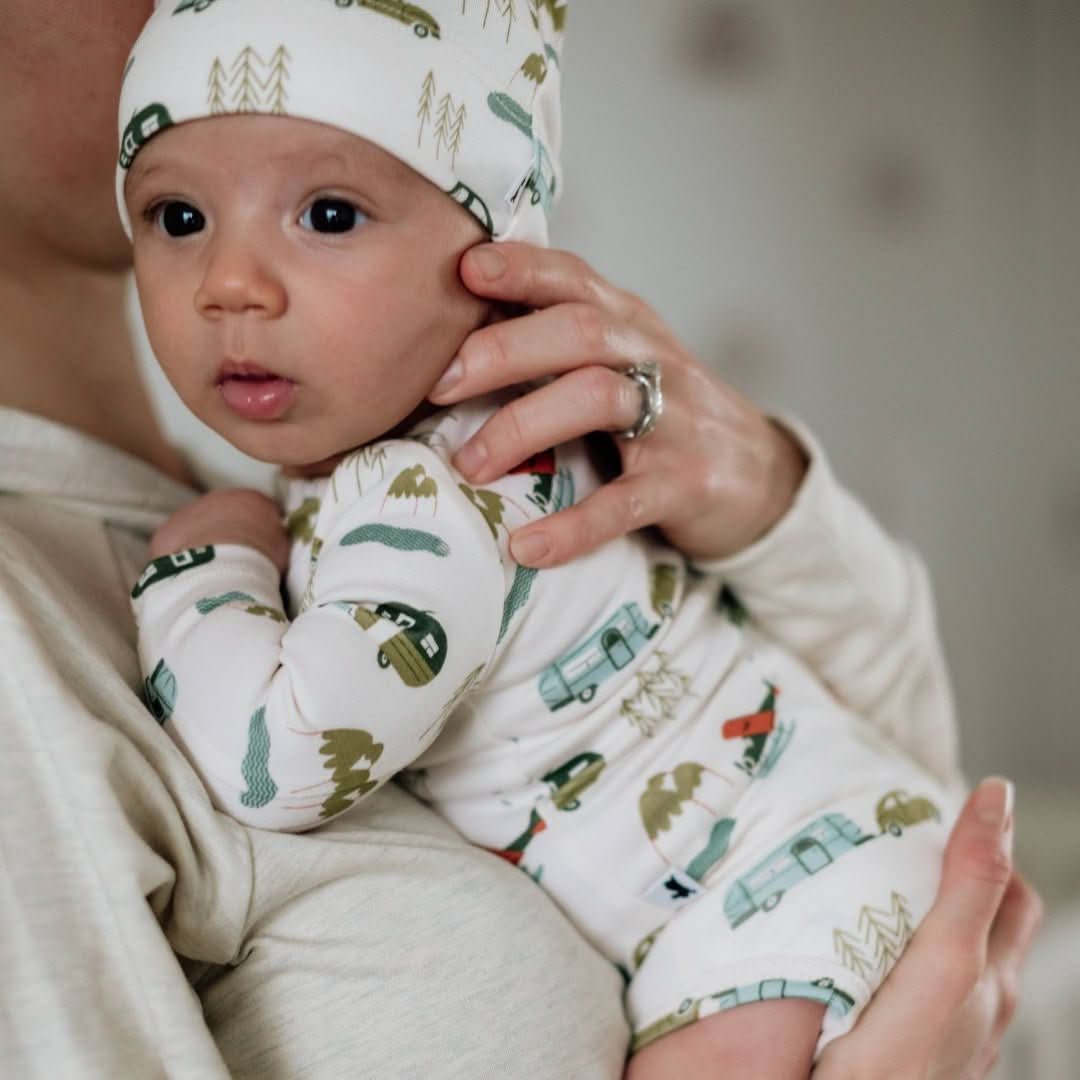 Baby Long-Sleeve Bamboo Bodysuit | Travel