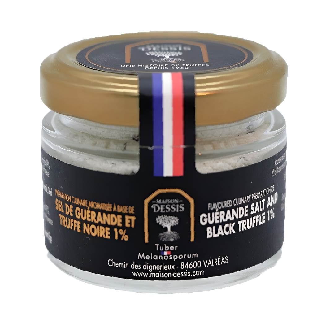 Guérande IGP salt with black truffle