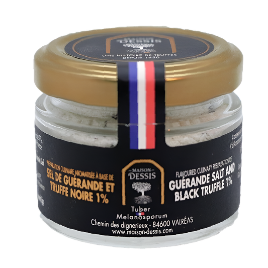 Guérande IGP salt with black truffle
