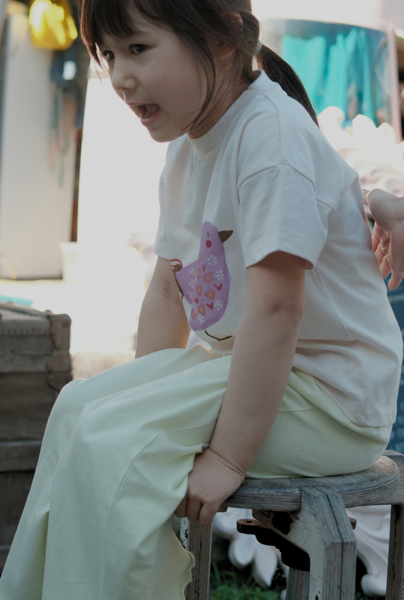 The Bird Tee - PETAL PINK