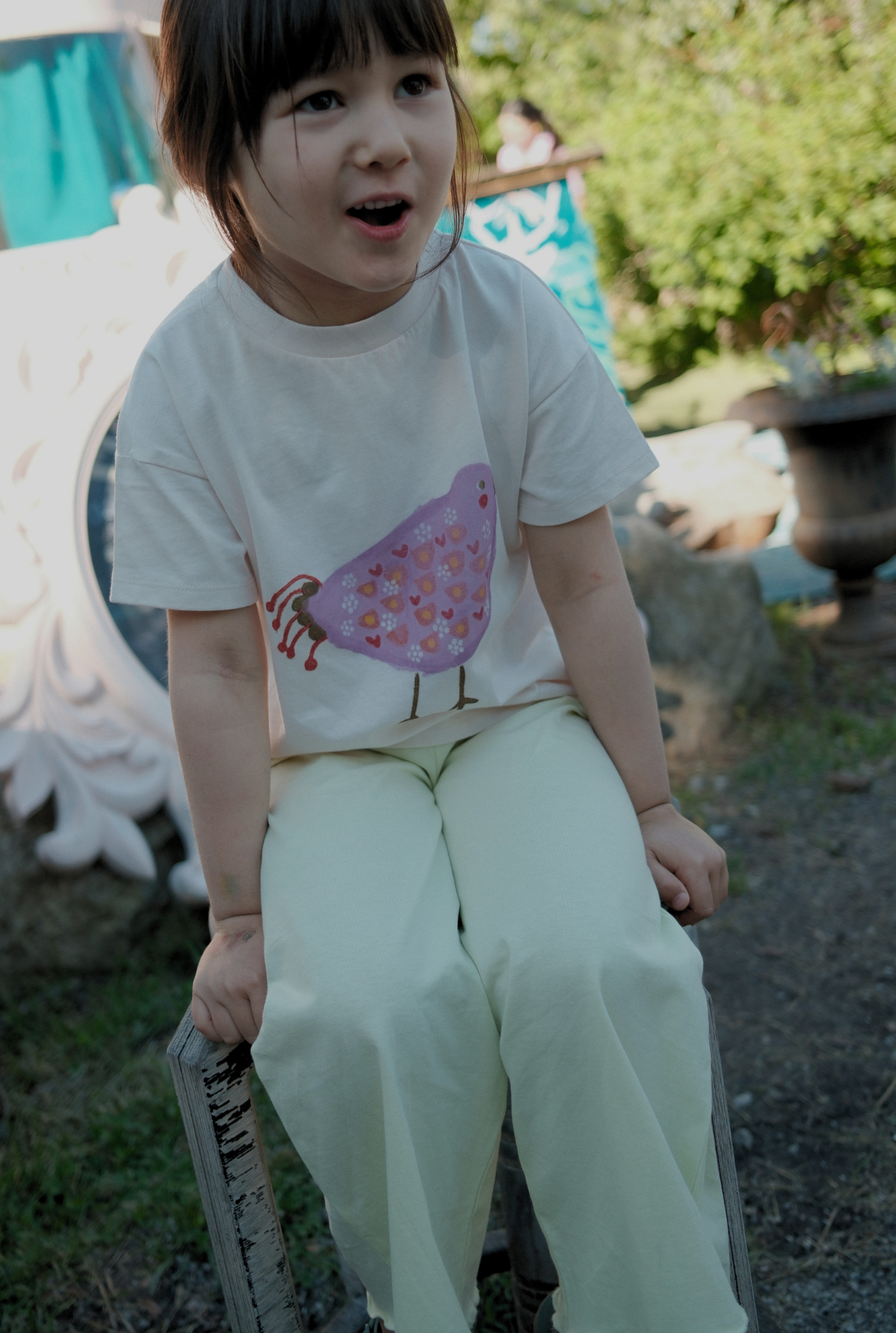 The Bird Tee - PETAL PINK