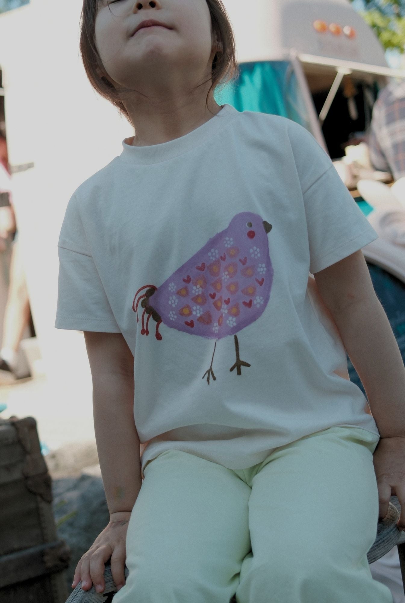 The Bird Tee - PETAL PINK