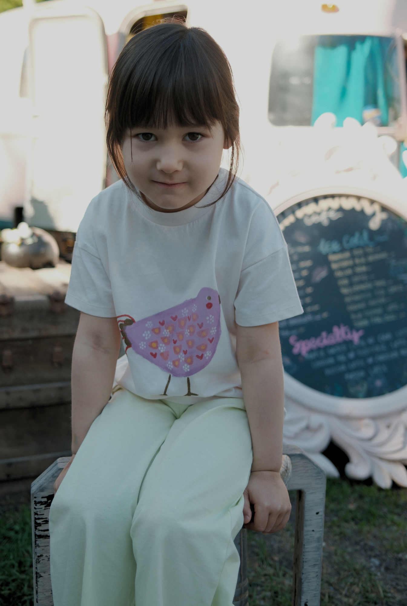The Bird Tee - PETAL PINK