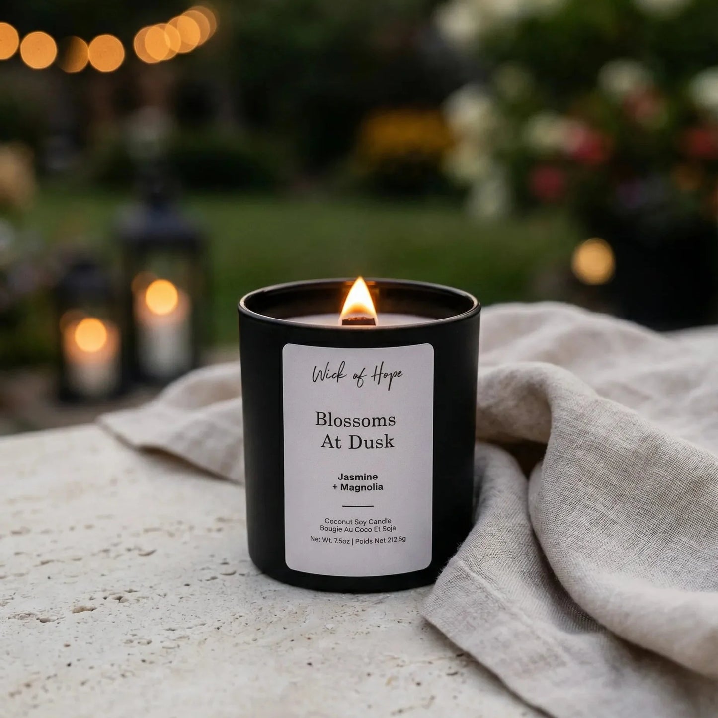 Blossoms at Dusk Candle | Jasmine + Magnolia